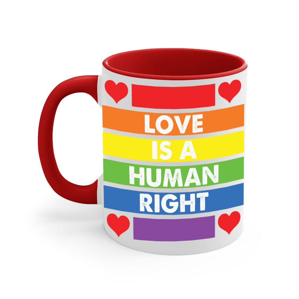 love is a human right lgbt 86#- lgbt-Mug / Coffee Cup