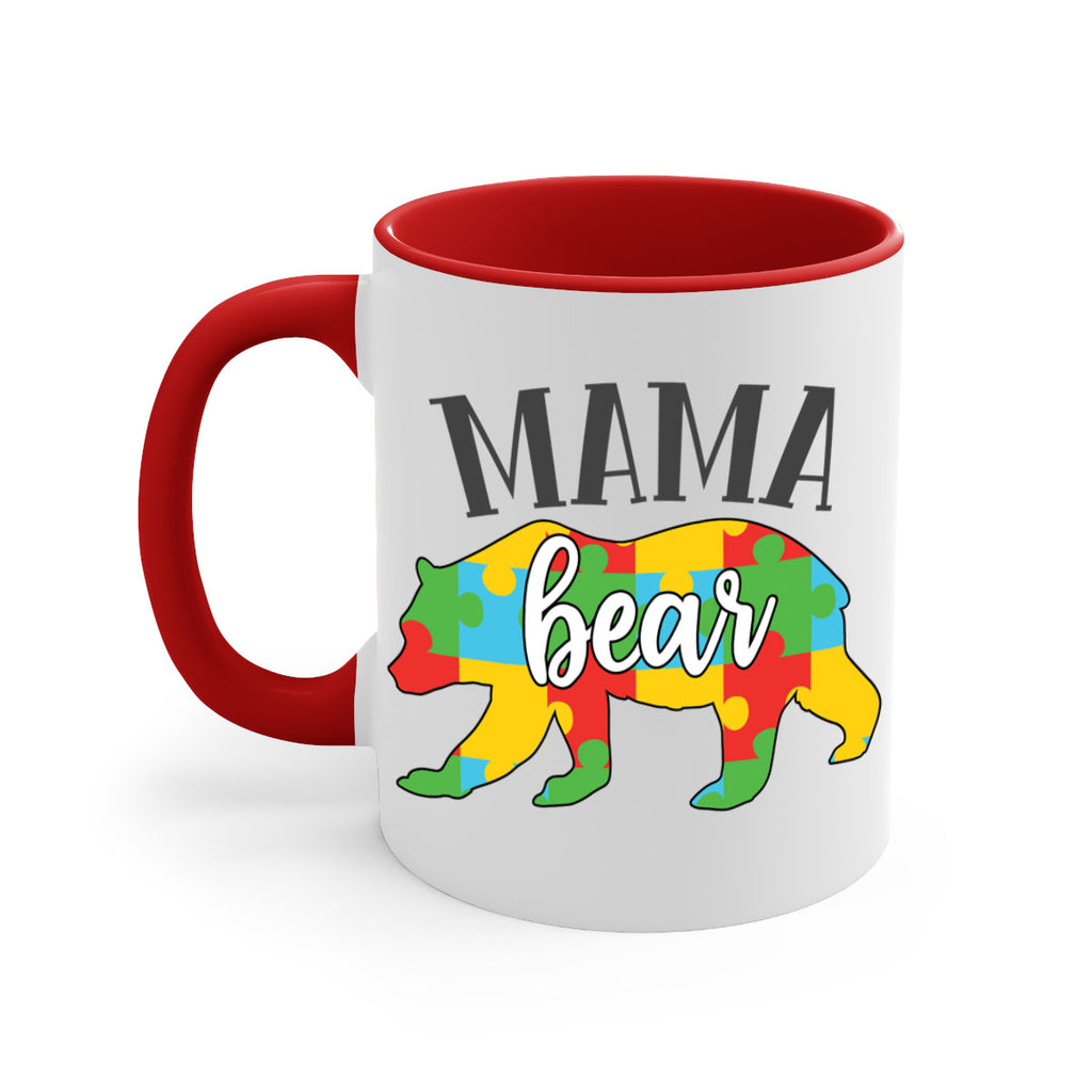 mama bear Style 32#- autism-Mug / Coffee Cup