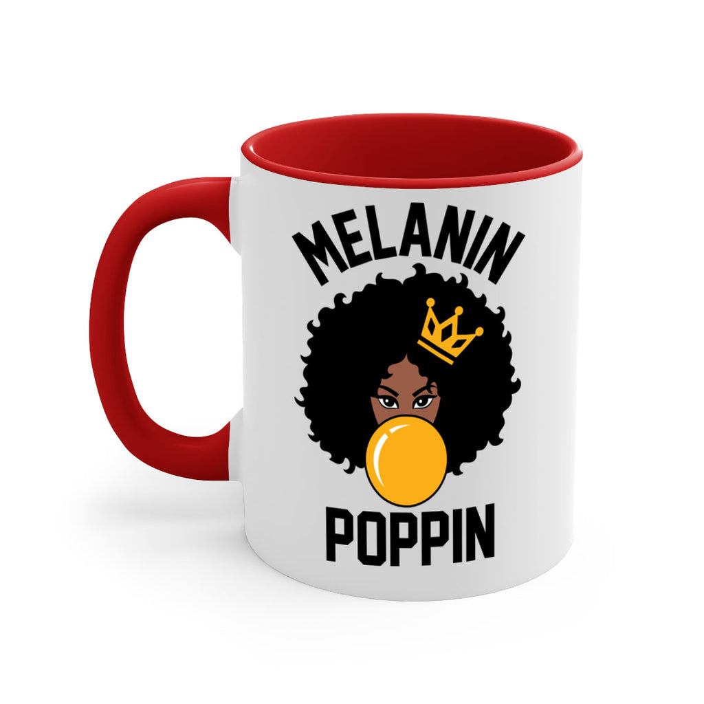 melanin poppin afro girl 25#- Black women - Girls-Mug / Coffee Cup