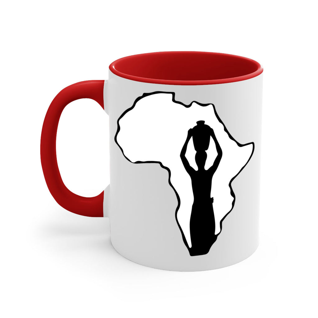 mother africa- black words - phrases-Mug / Coffee Cup