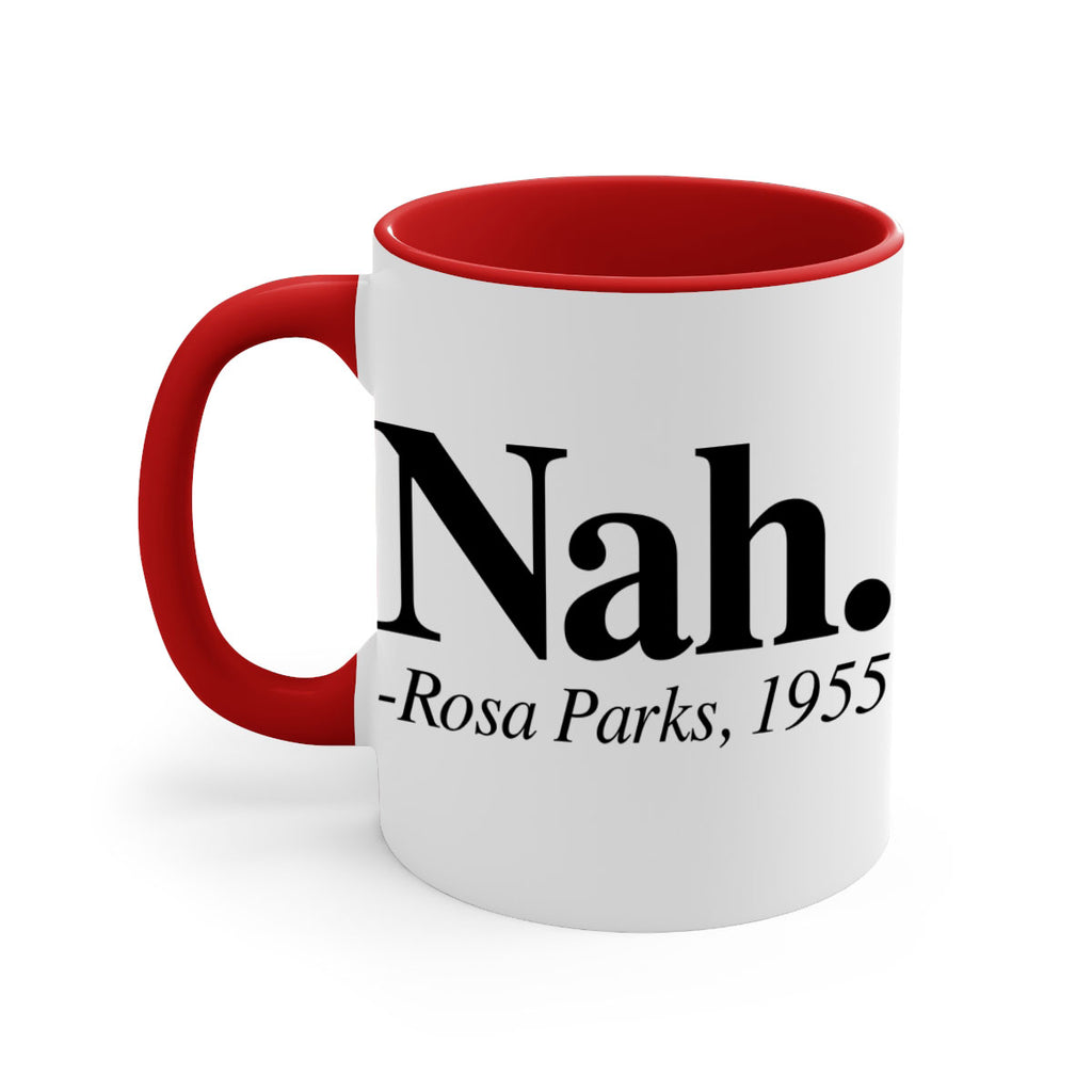 nah rosa parks 65#- black words - phrases-Mug / Coffee Cup