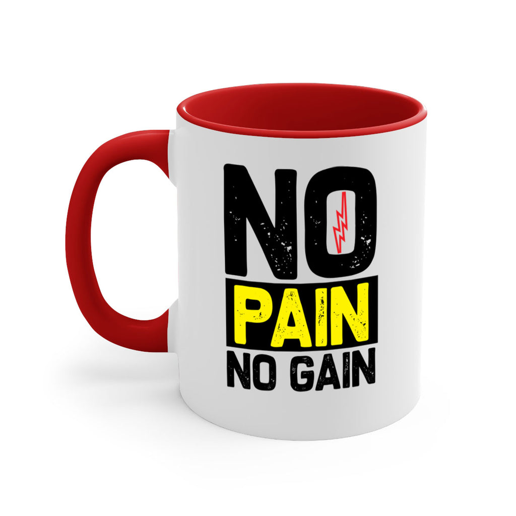 no pain no gain 5#- gym-Mug / Coffee Cup