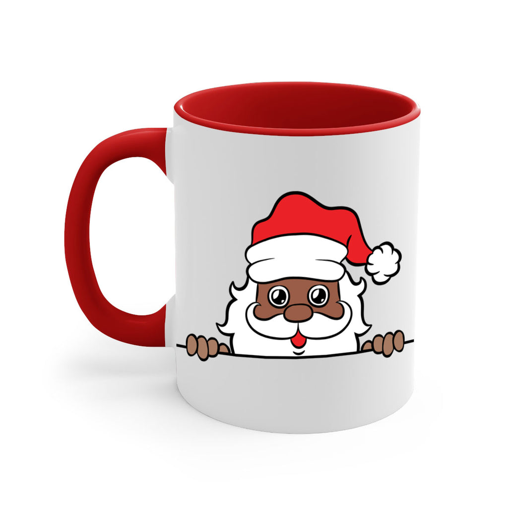 peekaboo black santa 19#- Black men - Boys-Mug / Coffee Cup