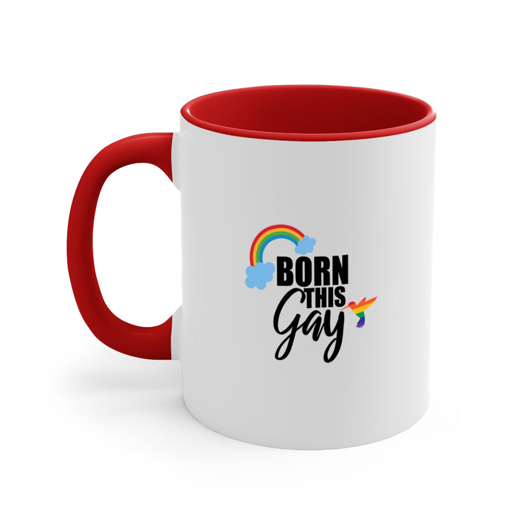 pride born this gay 68#- lgbt-Mug / Coffee Cup
