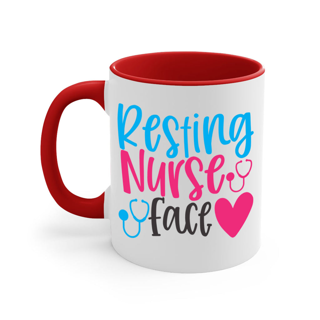 resting nurse face Style Style 56#- nurse-Mug / Coffee Cup