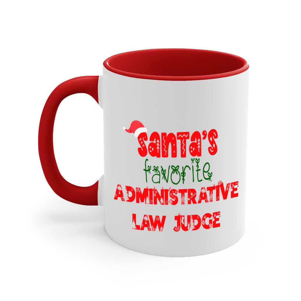 santas favorite administrative law judge style 624#- christmas-Mug / Coffee Cup