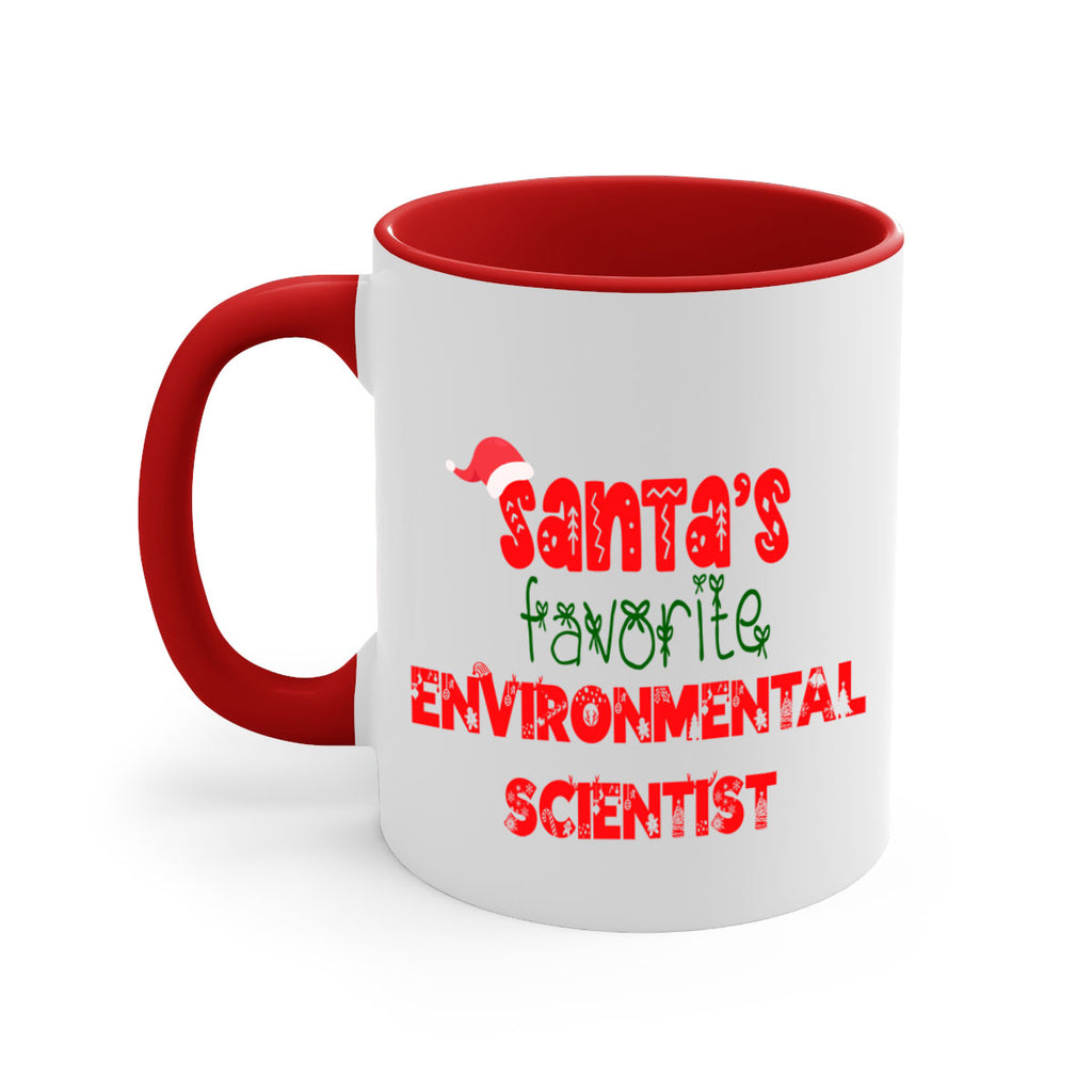 santas favorite environmental scientist style 805#- christmas-Mug / Coffee Cup