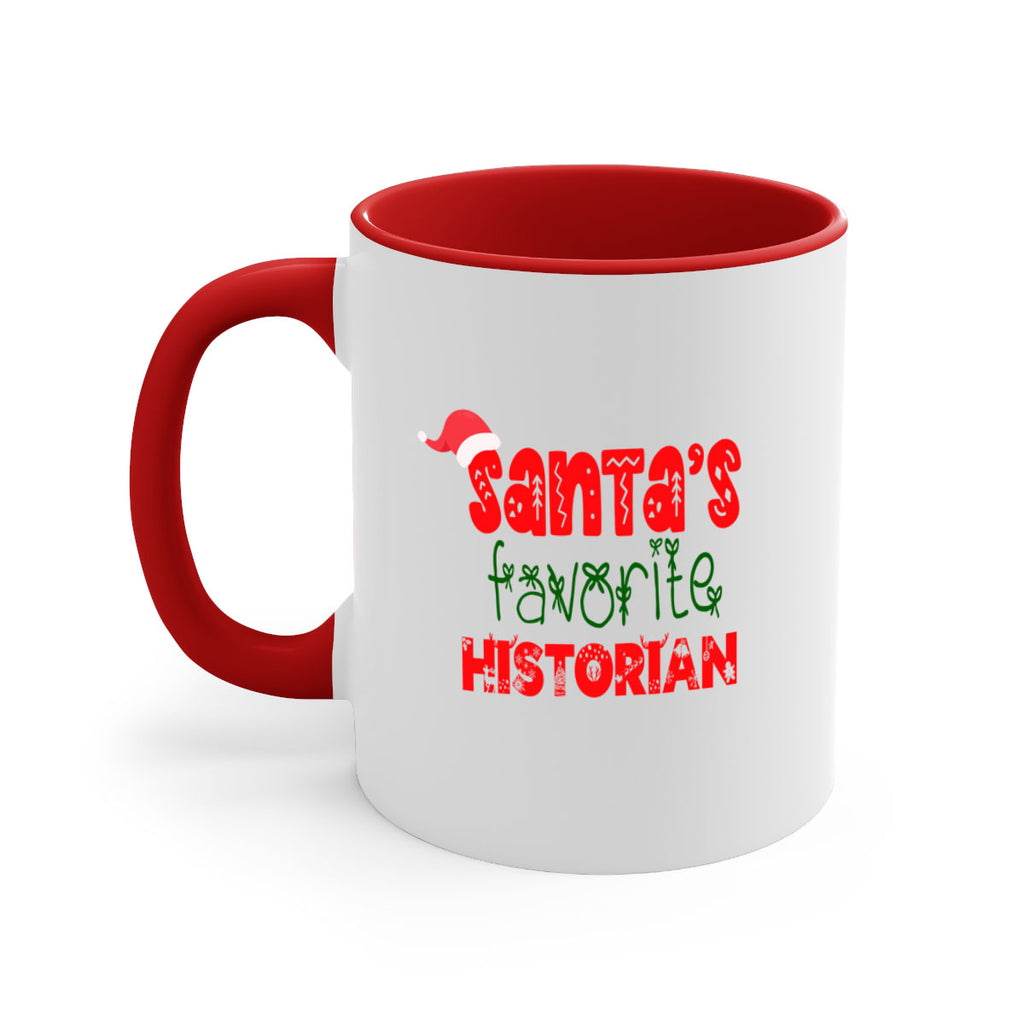 santas favorite historian style 870#- christmas-Mug / Coffee Cup