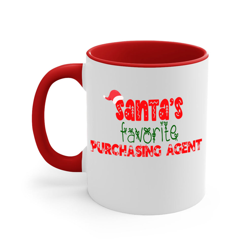 santas favorite purchasing agent style 1047#- christmas-Mug / Coffee Cup