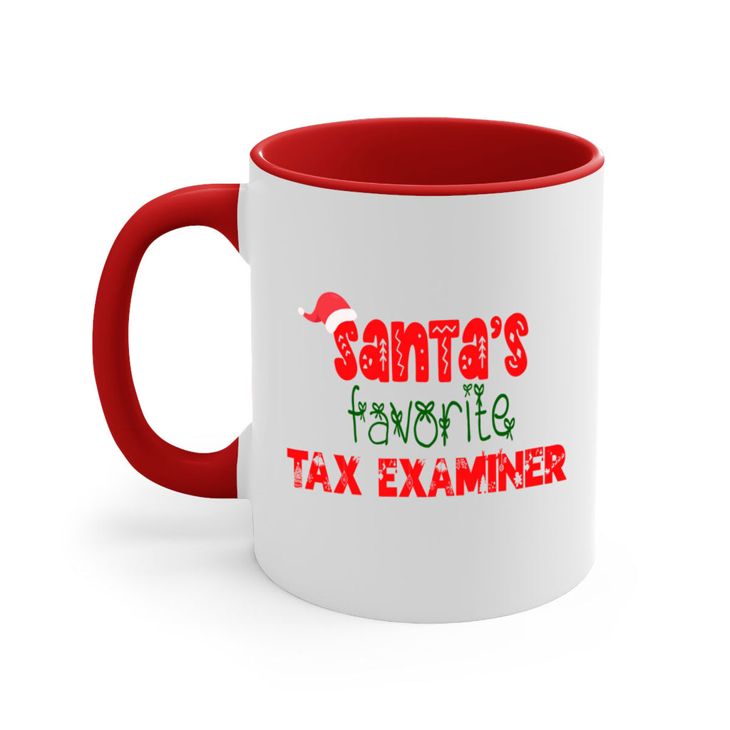 santas favorite tax examiner style 1113#- christmas-Mug / Coffee Cup