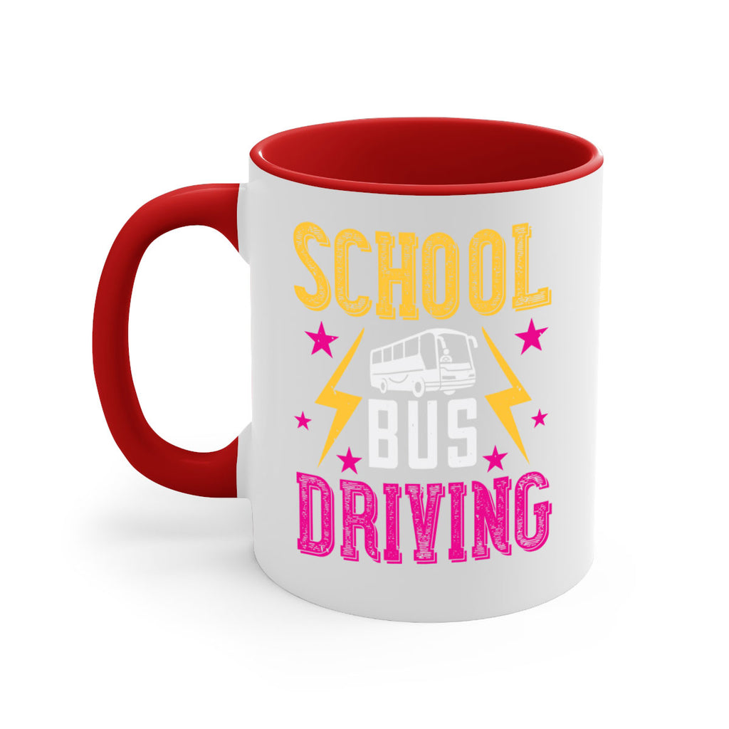 school bus driving Style 17#- bus driver-Mug / Coffee Cup