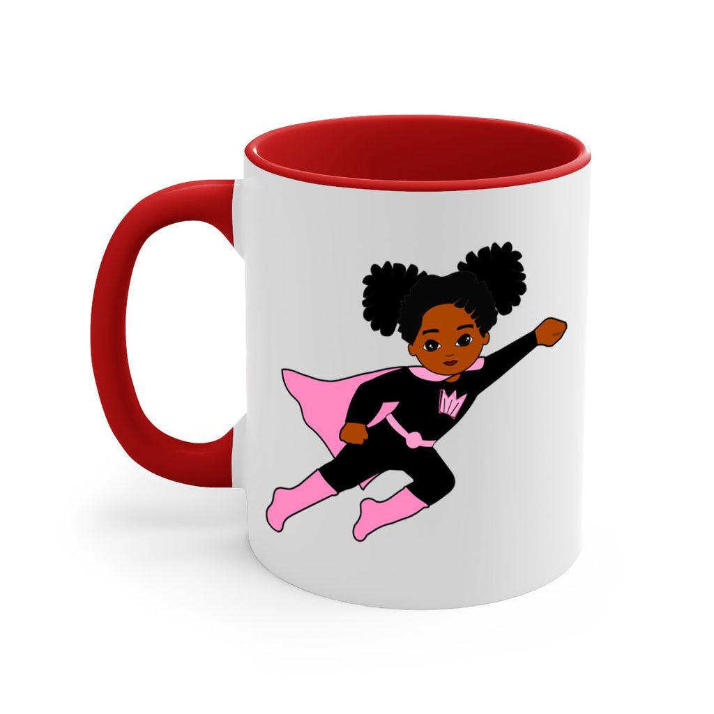 super kids girl 11#- Black women - Girls-Mug / Coffee Cup