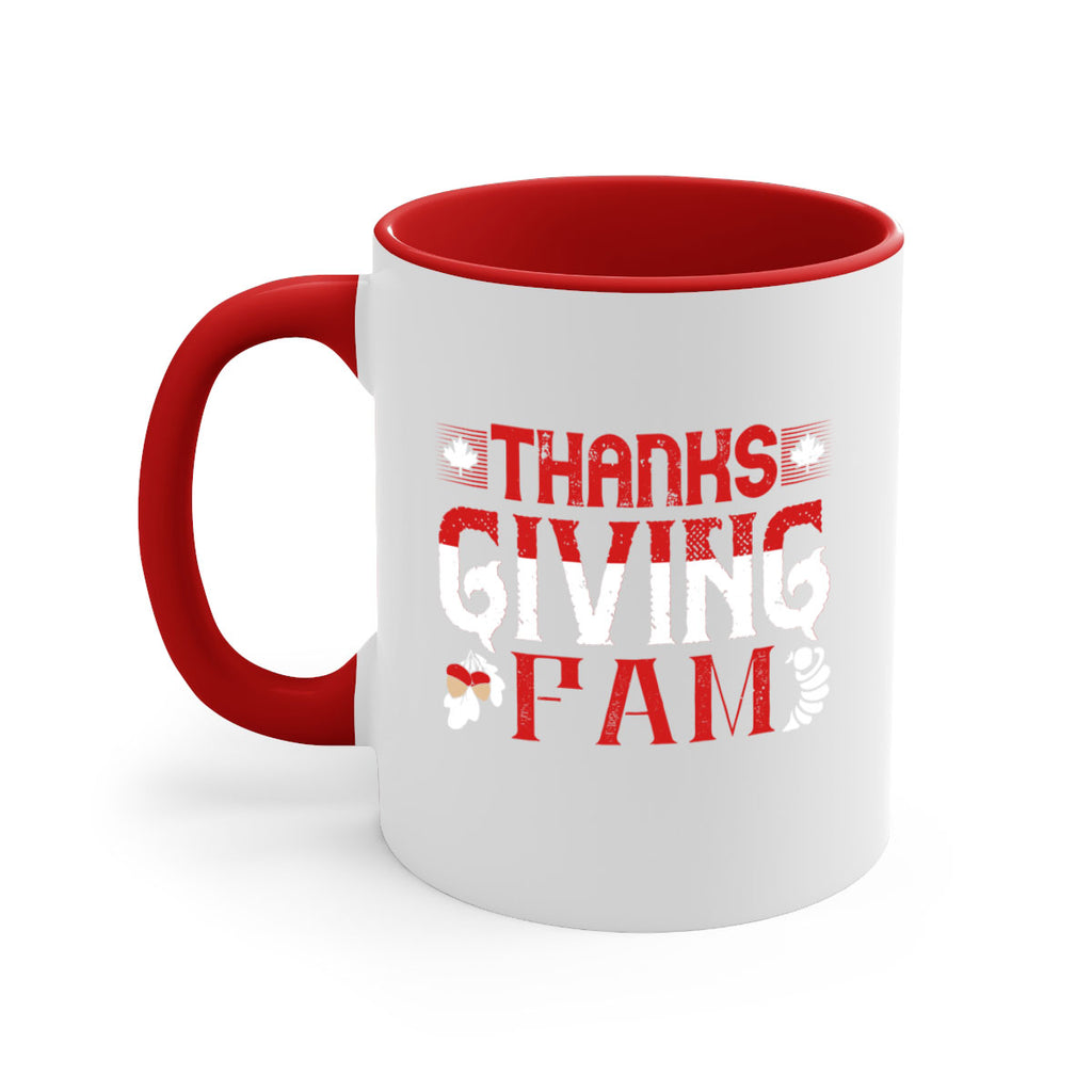thanks giving fam 16#- thanksgiving-Mug / Coffee Cup