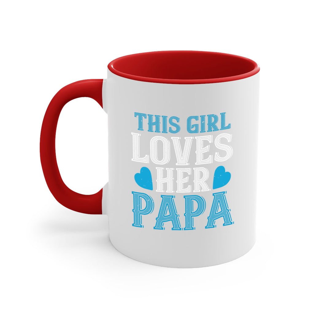this girl loves her papa 3#- grandpa-Mug / Coffee Cup