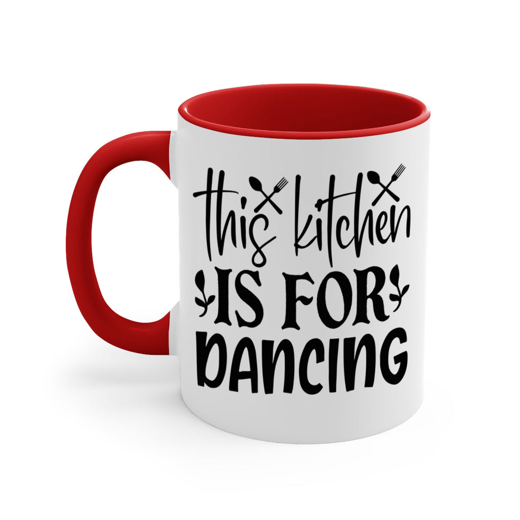 this kitchen is for dancing 75#- kitchen-Mug / Coffee Cup