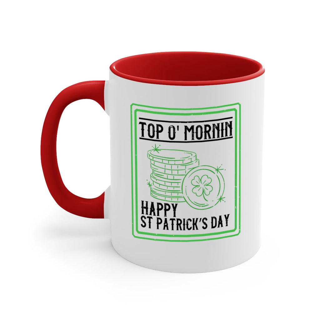 top o mornin happy st patrick’s day Style 8#- St Patricks Day-Mug / Coffee Cup