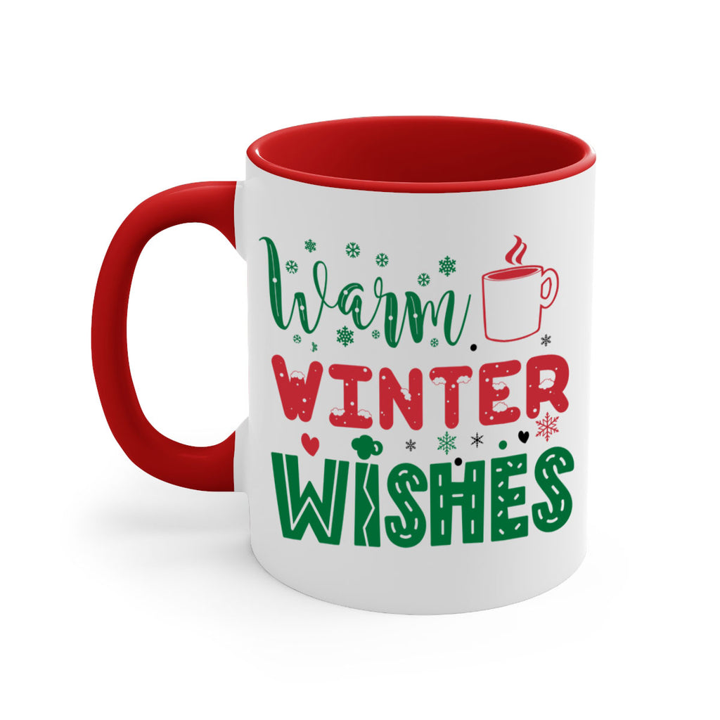 warm winter wishes style 1227#- christmas-Mug / Coffee Cup