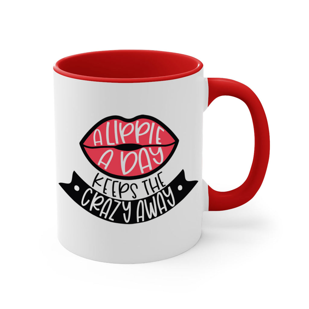 A Lippie A Day Keeps The Crazy Away Style 149#- makeup-Mug / Coffee Cup