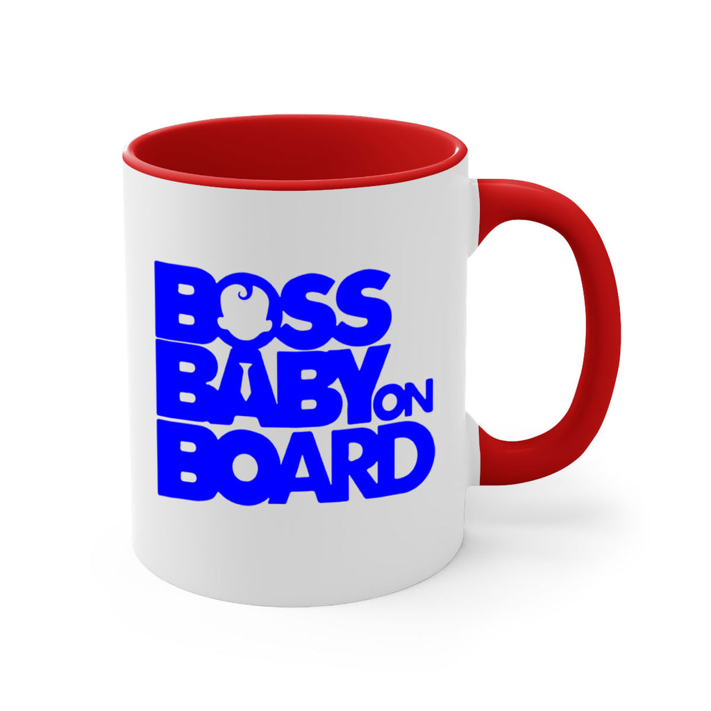 Boss Baby On Board 2#- black words - phrases-Mug / Coffee Cup