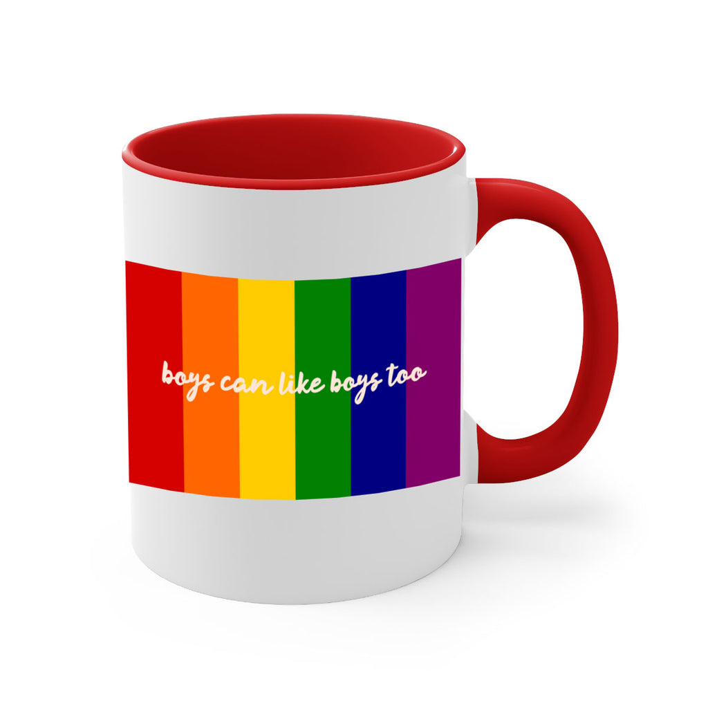 Boys can like Boys too 17#- lgbt-Mug / Coffee Cup