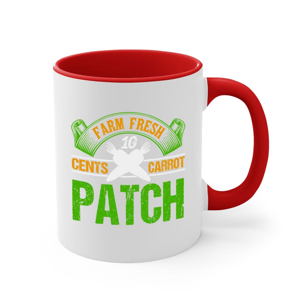 Farm Fresh cents carrot patch 22#- Farm and garden-Mug / Coffee Cup