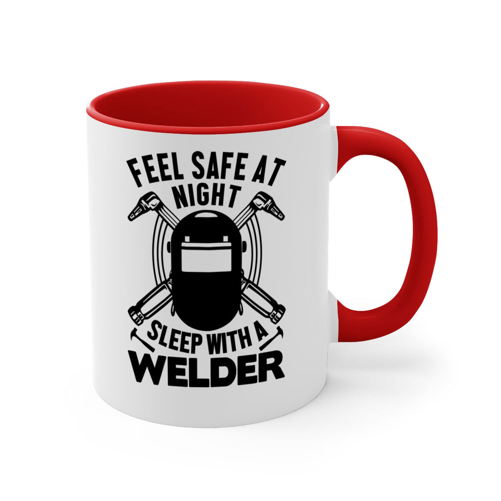 Feel safe at night Style 9#- welder-Mug / Coffee Cup