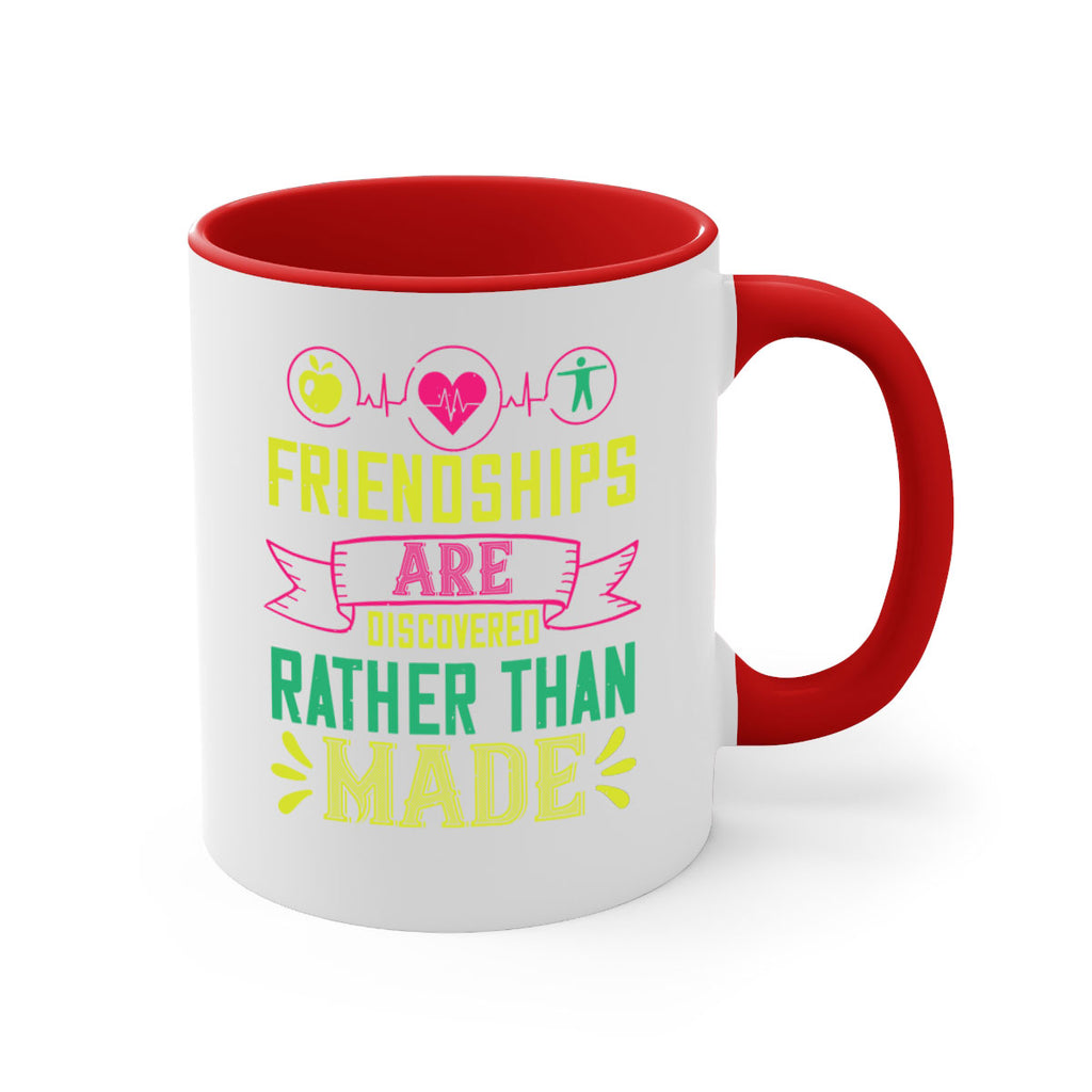 Friendships are discovered rather than made Style 48#- World Health-Mug / Coffee Cup