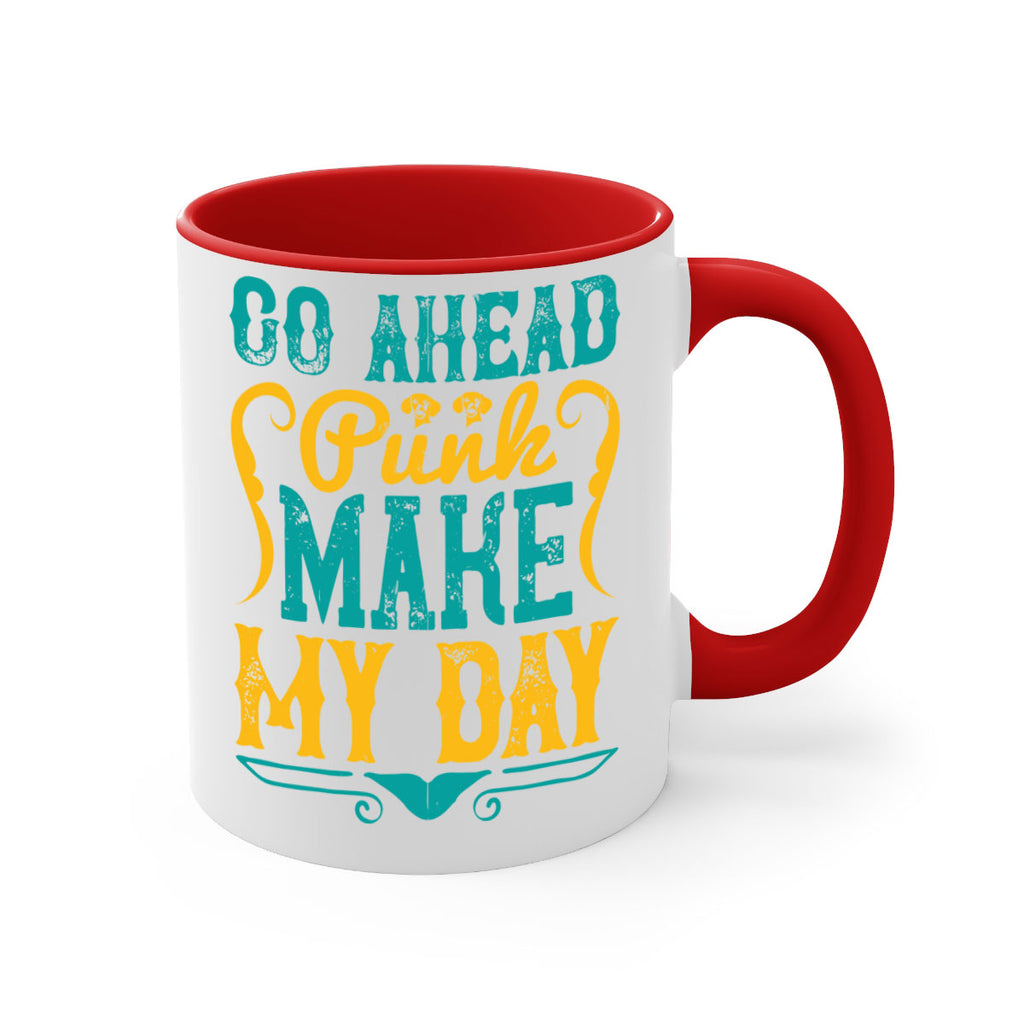 Go Ahead Punk Make My Day Style 45#- Dog-Mug / Coffee Cup