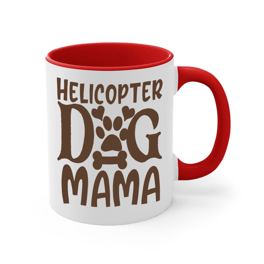 Helicopter Dog Mama Style 87#- Dog-Mug / Coffee Cup
