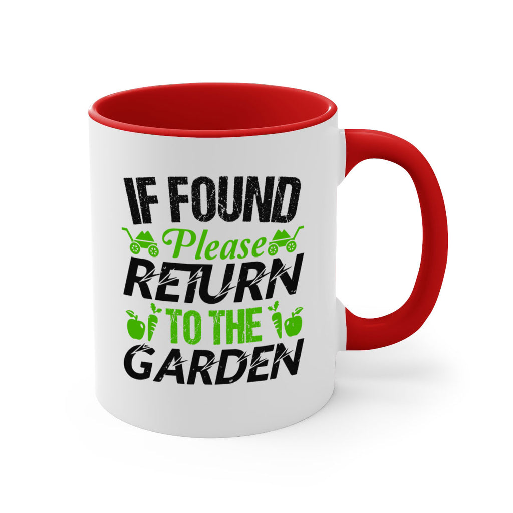 If found Please return to the garden 51#- Farm and garden-Mug / Coffee Cup