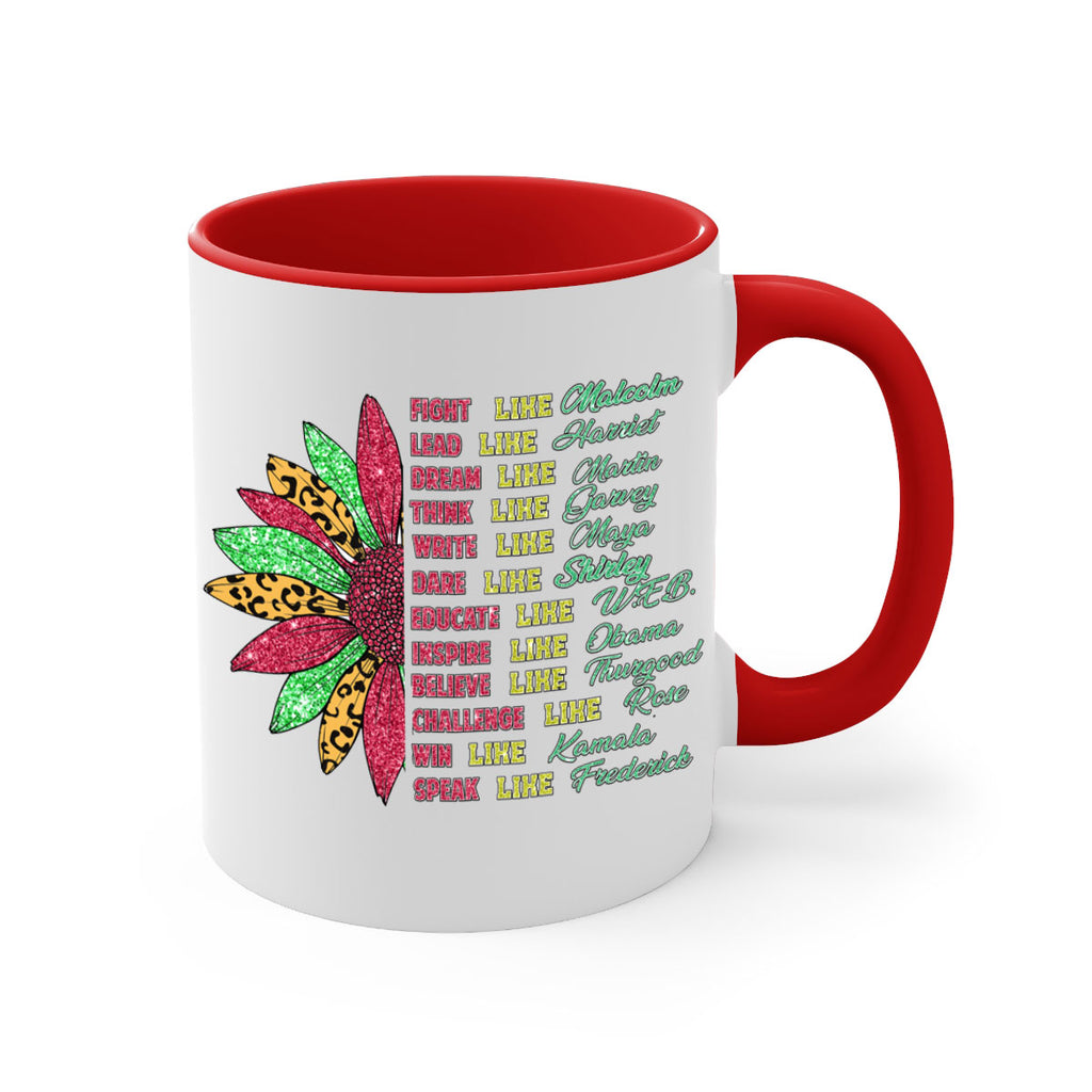 Juneteenth Sunflower Design 17#- juneteenth-Mug / Coffee Cup