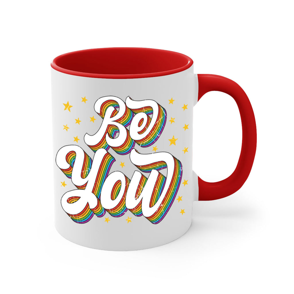 Lgbtq Be You Gay Pride Lgbt Ally Rainbow 31#- lgbt-Mug / Coffee Cup