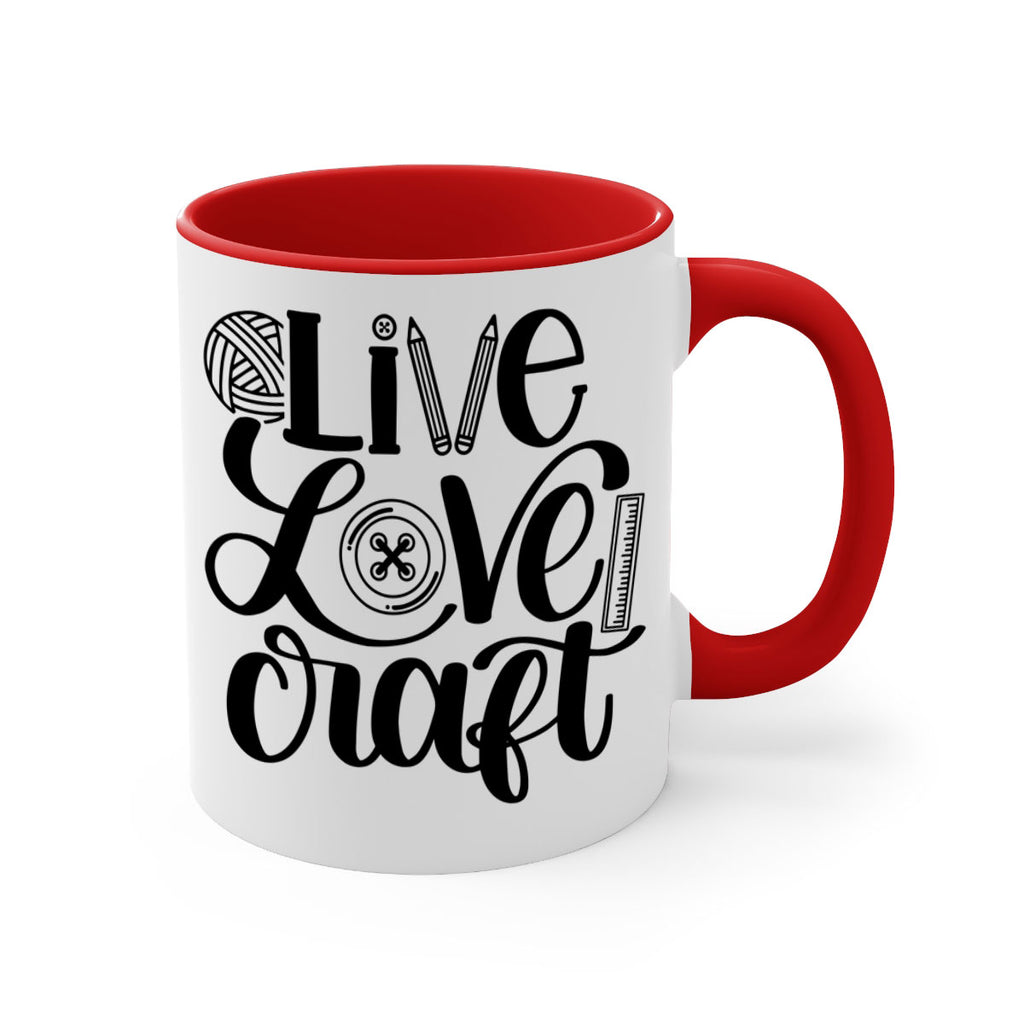 Live Love Craft 14#- crafting-Mug / Coffee Cup