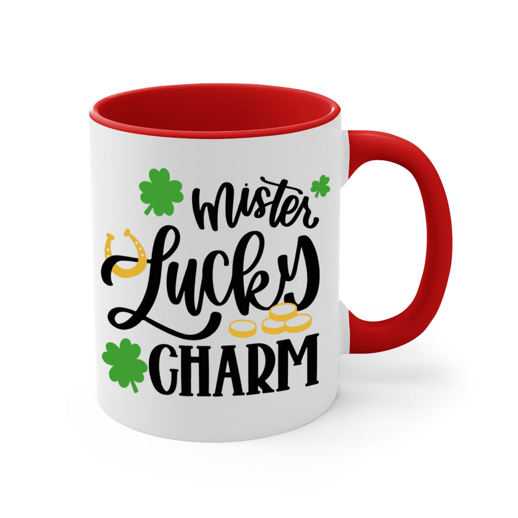 Mister Lucky Charm Style 46#- St Patricks Day-Mug / Coffee Cup