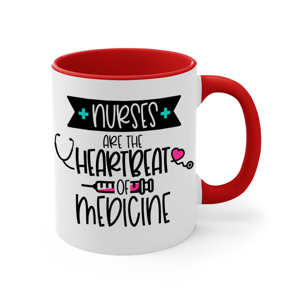 Nurses Are The Heartbeat Of Medicine Style Style 91#- nurse-Mug / Coffee Cup