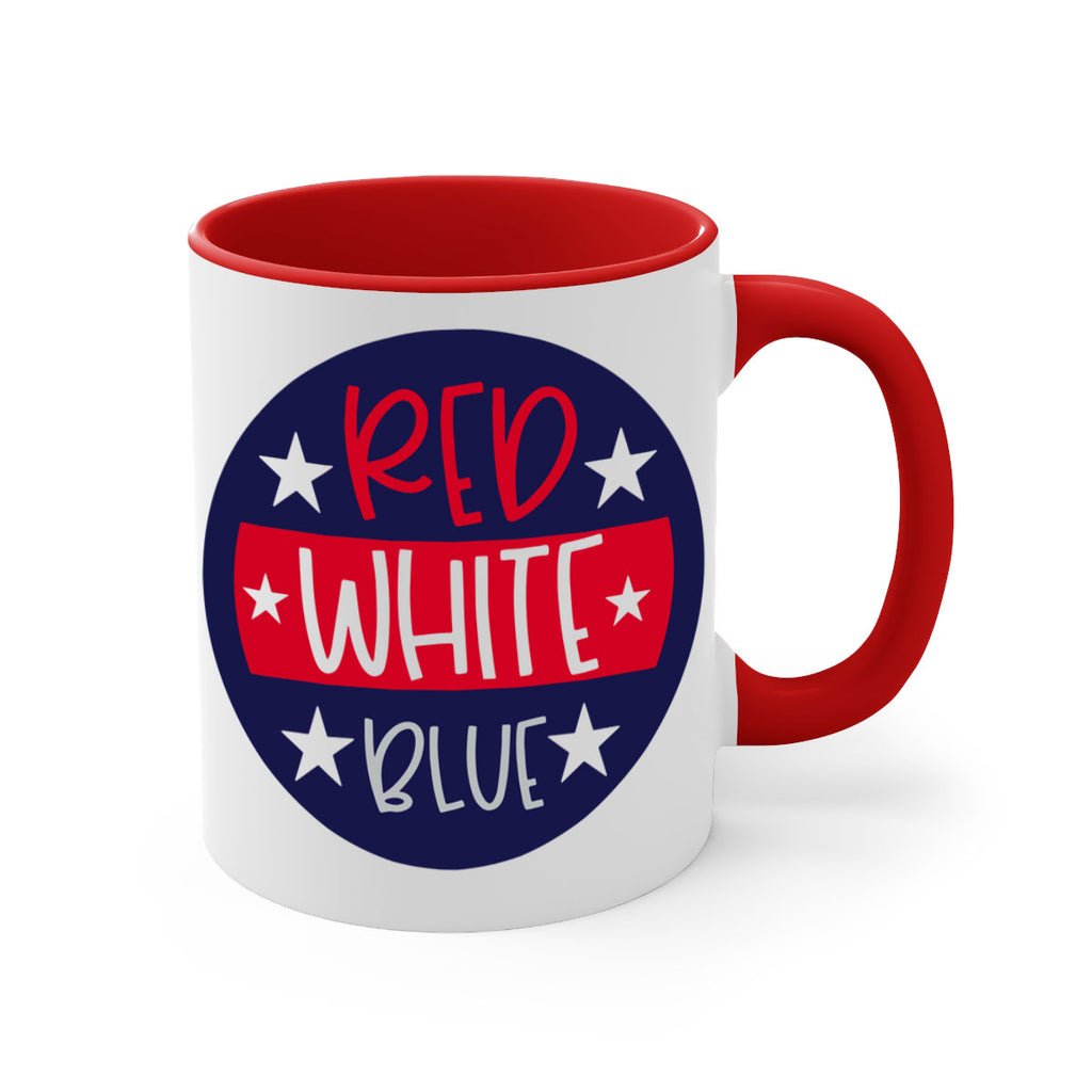 Red White Blue Style 170#- 4th Of July-Mug / Coffee Cup