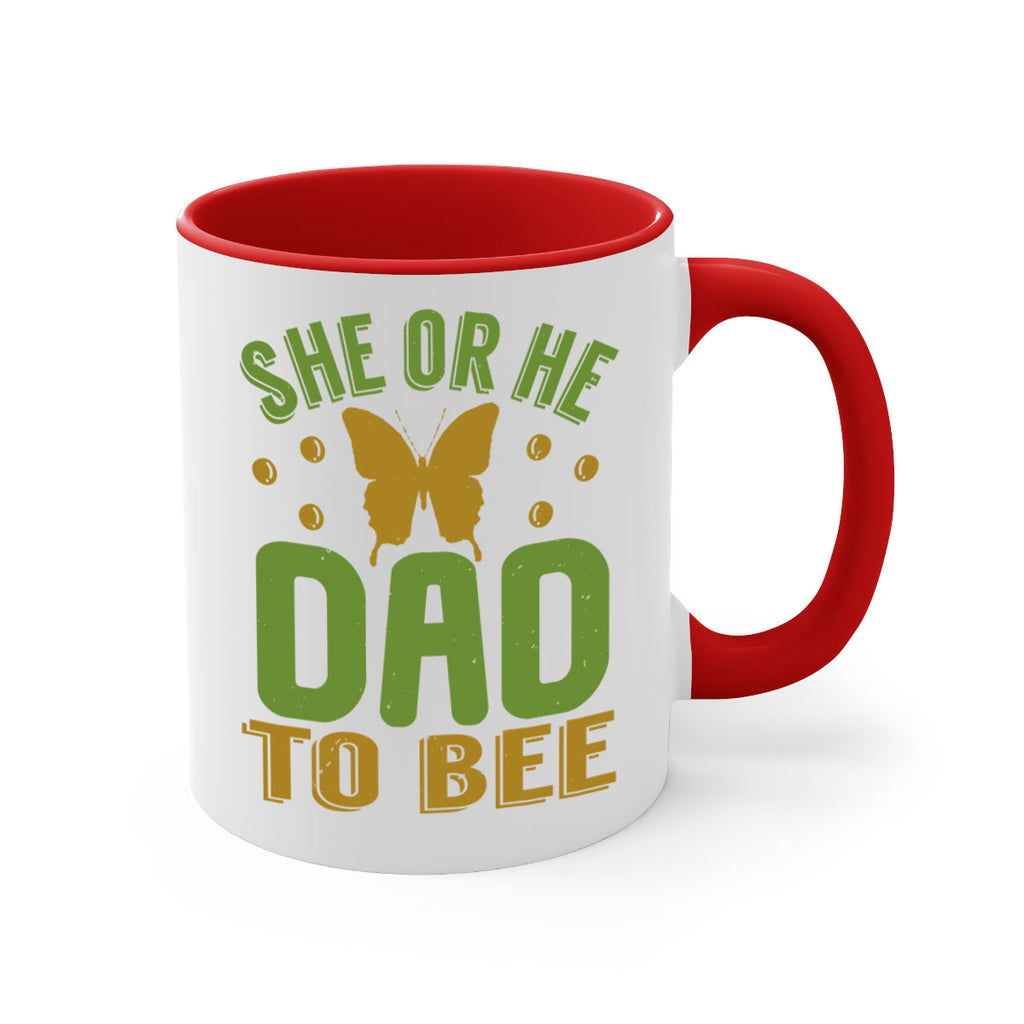 She or He Dad to bee Style 172#- baby2-Mug / Coffee Cup