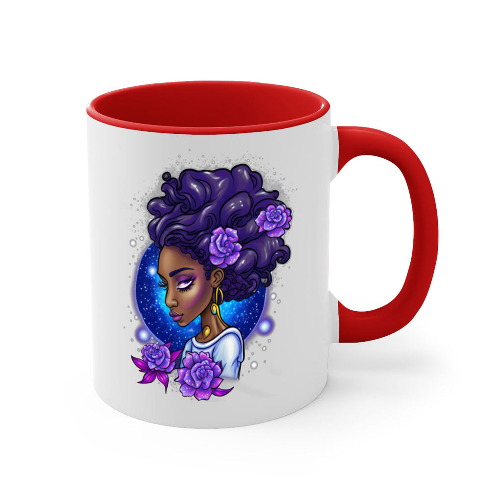 Sparkling Black Girl Design 7#- Black women - Girls-Mug / Coffee Cup