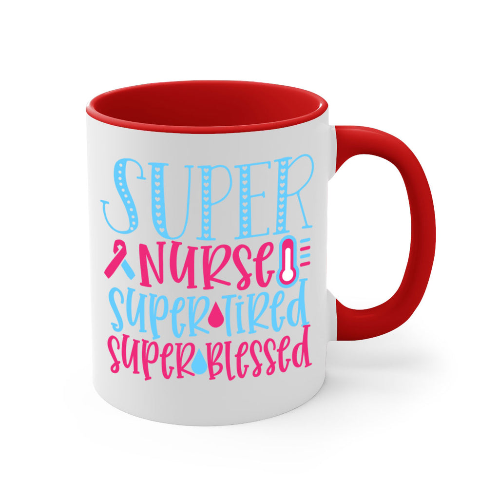 Super Nurse Super Tired Style 346#- nurse-Mug / Coffee Cup