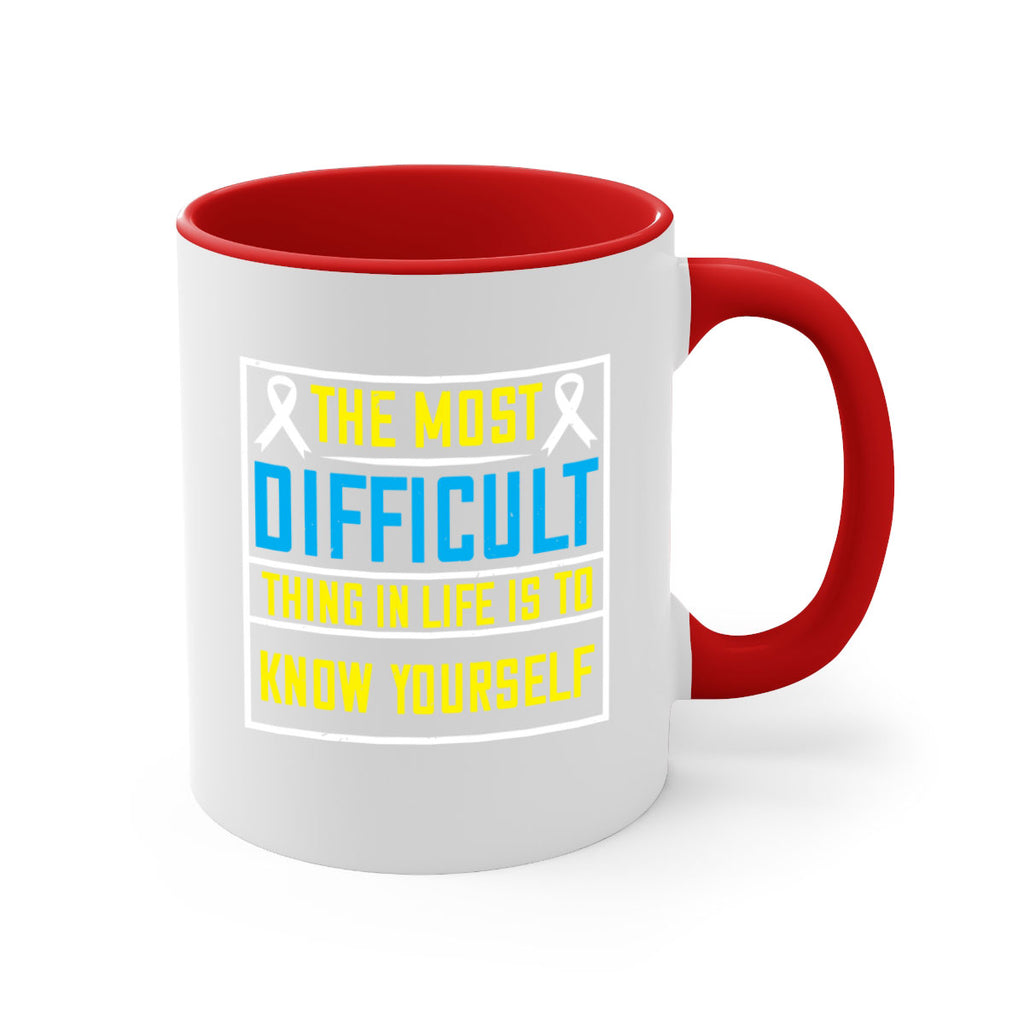 The most difficult thing in life is to know yourself Style 16#- Self awareness-Mug / Coffee Cup