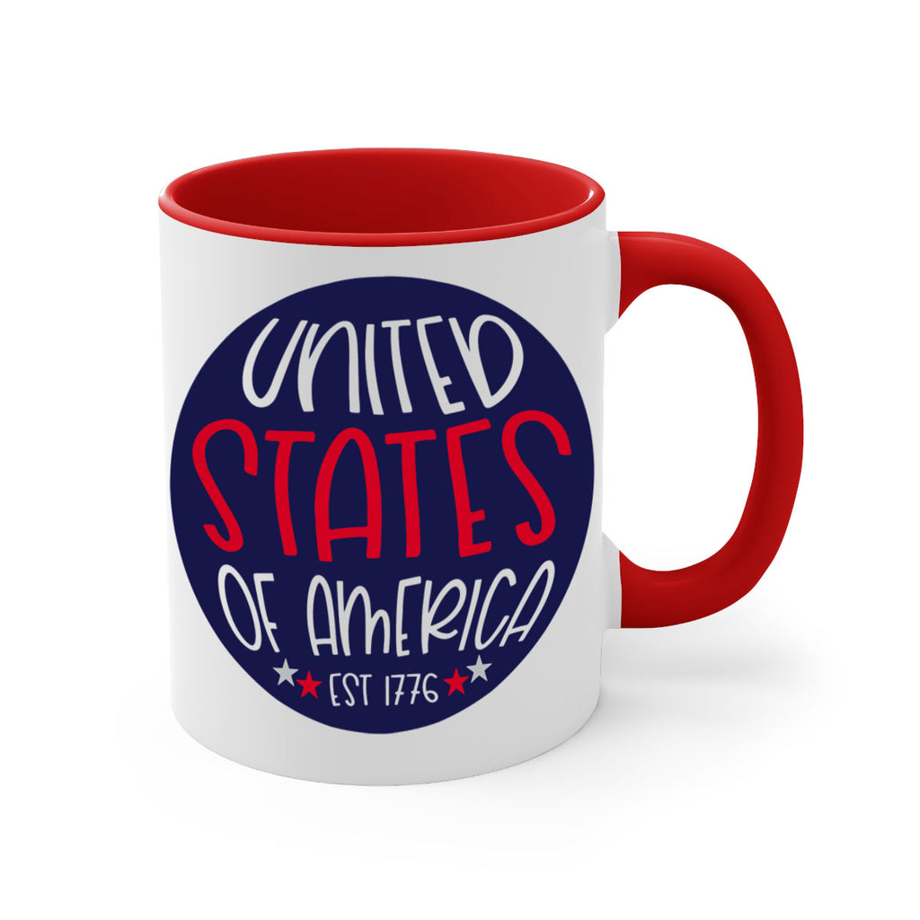 United States Of America Est Style 176#- 4th Of July-Mug / Coffee Cup