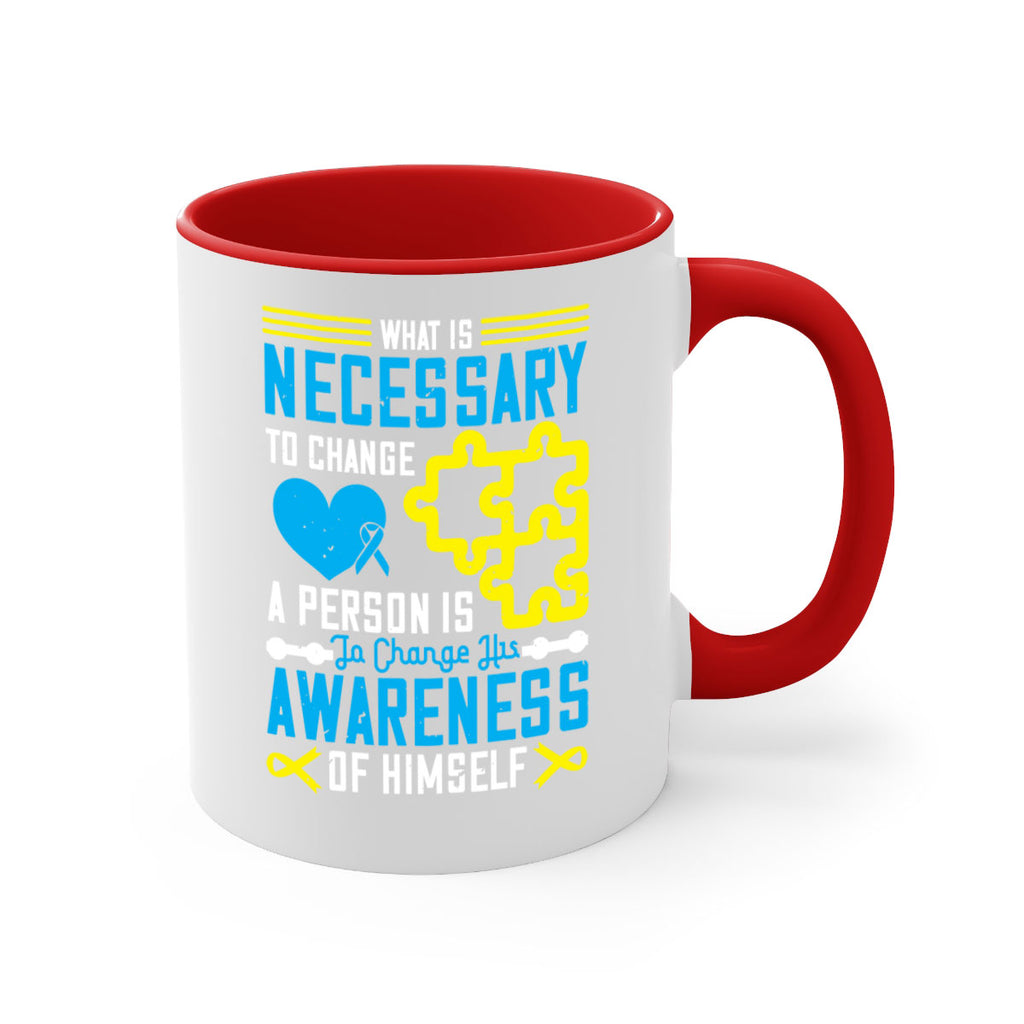 What is necessary to change a person is to change his awareness of himself Style 8#- Self awareness-Mug / Coffee Cup