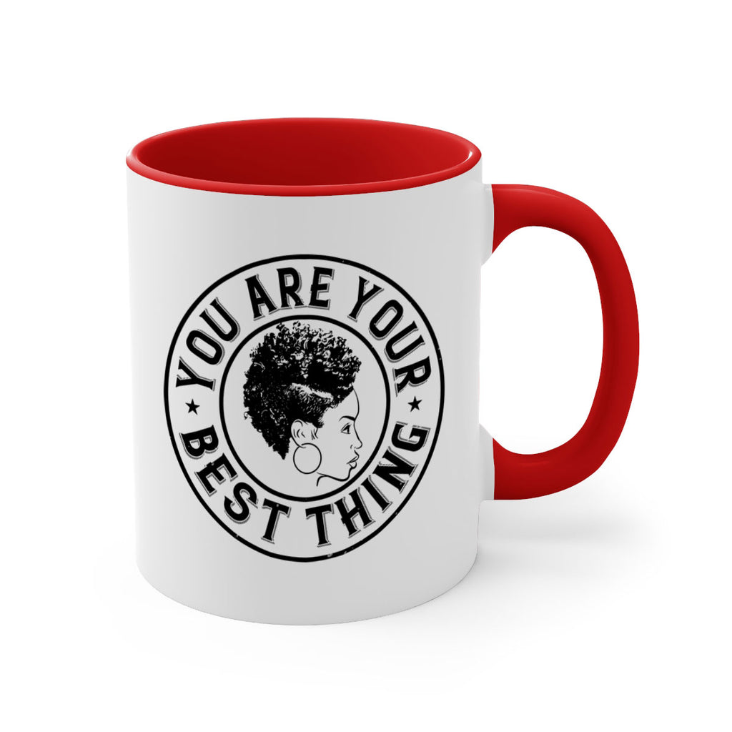 You are your best thing Style 42#- Afro - Black-Mug / Coffee Cup