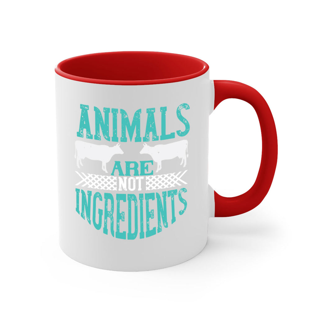 animals are not ingredients 103#- vegan-Mug / Coffee Cup