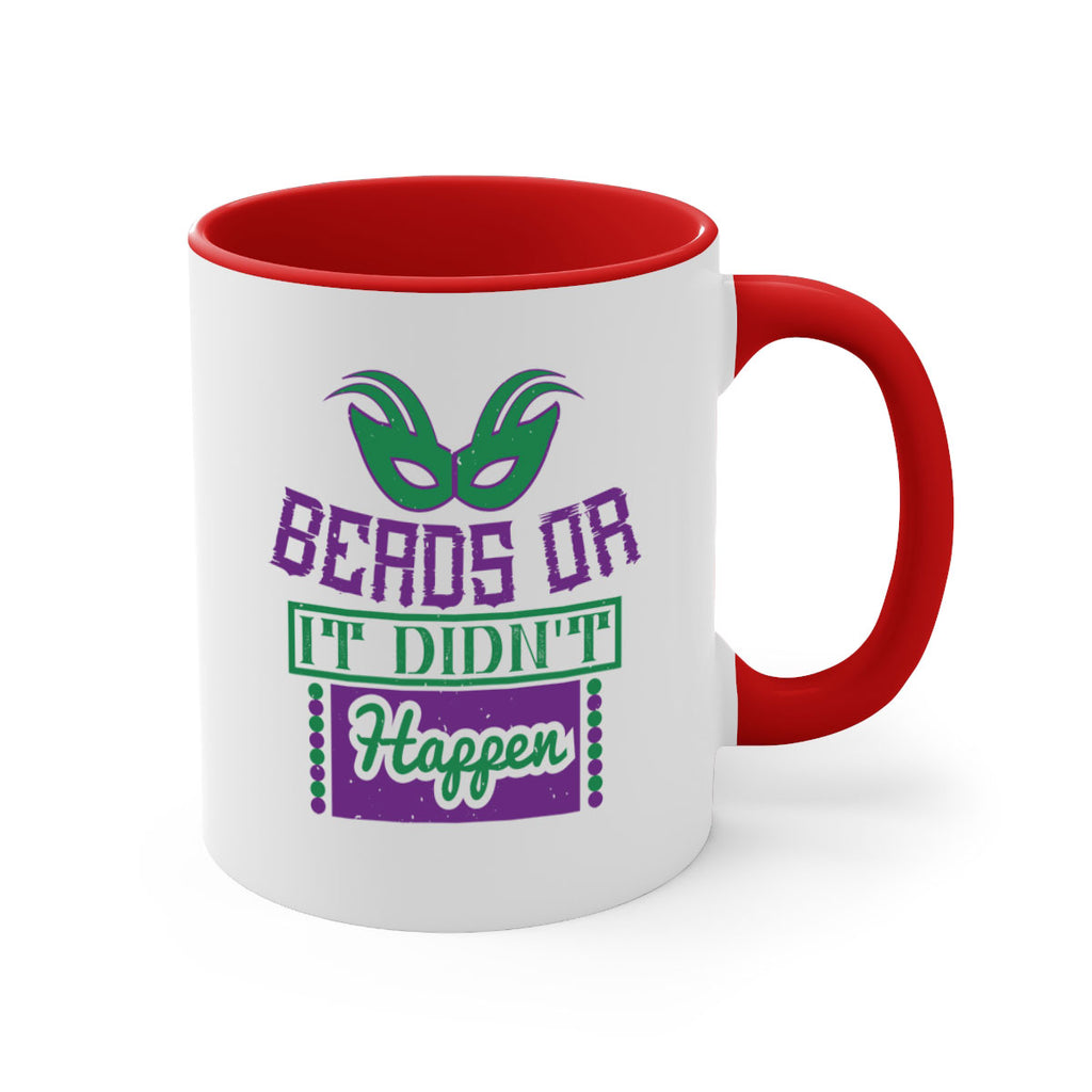 beads or it didnt happen 27#- mardi gras-Mug / Coffee Cup