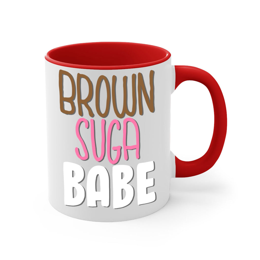 brown suga babe 190#- black words - phrases-Mug / Coffee Cup