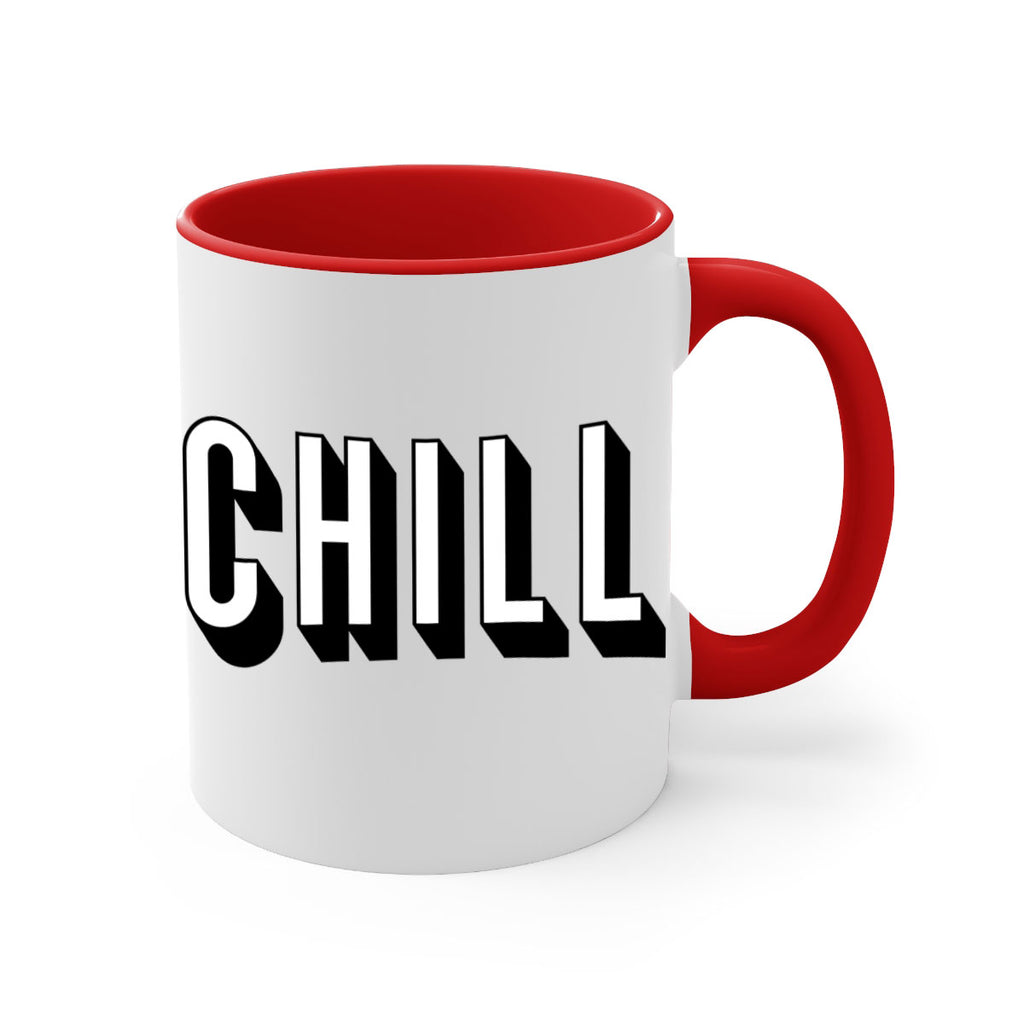 chill netflix 186#- black words - phrases-Mug / Coffee Cup