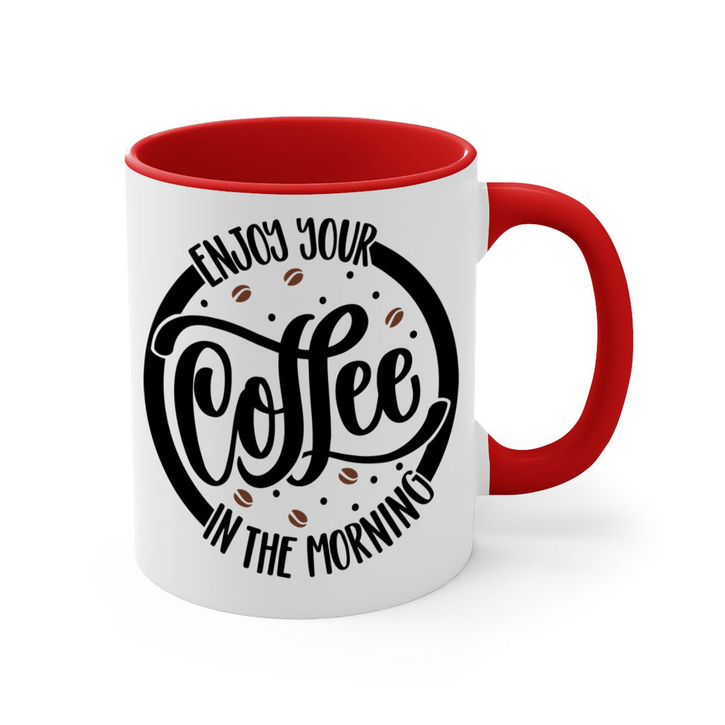 circleenjoy your coffee in 183#- coffee-Mug / Coffee Cup