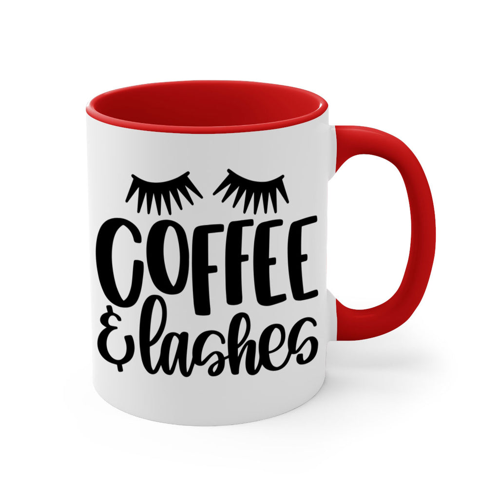 coffee lashes 177#- coffee-Mug / Coffee Cup