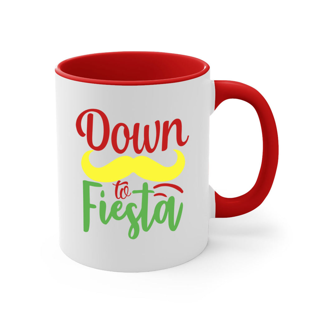 down to fiesta 3#- cinco de mayo-Mug / Coffee Cup